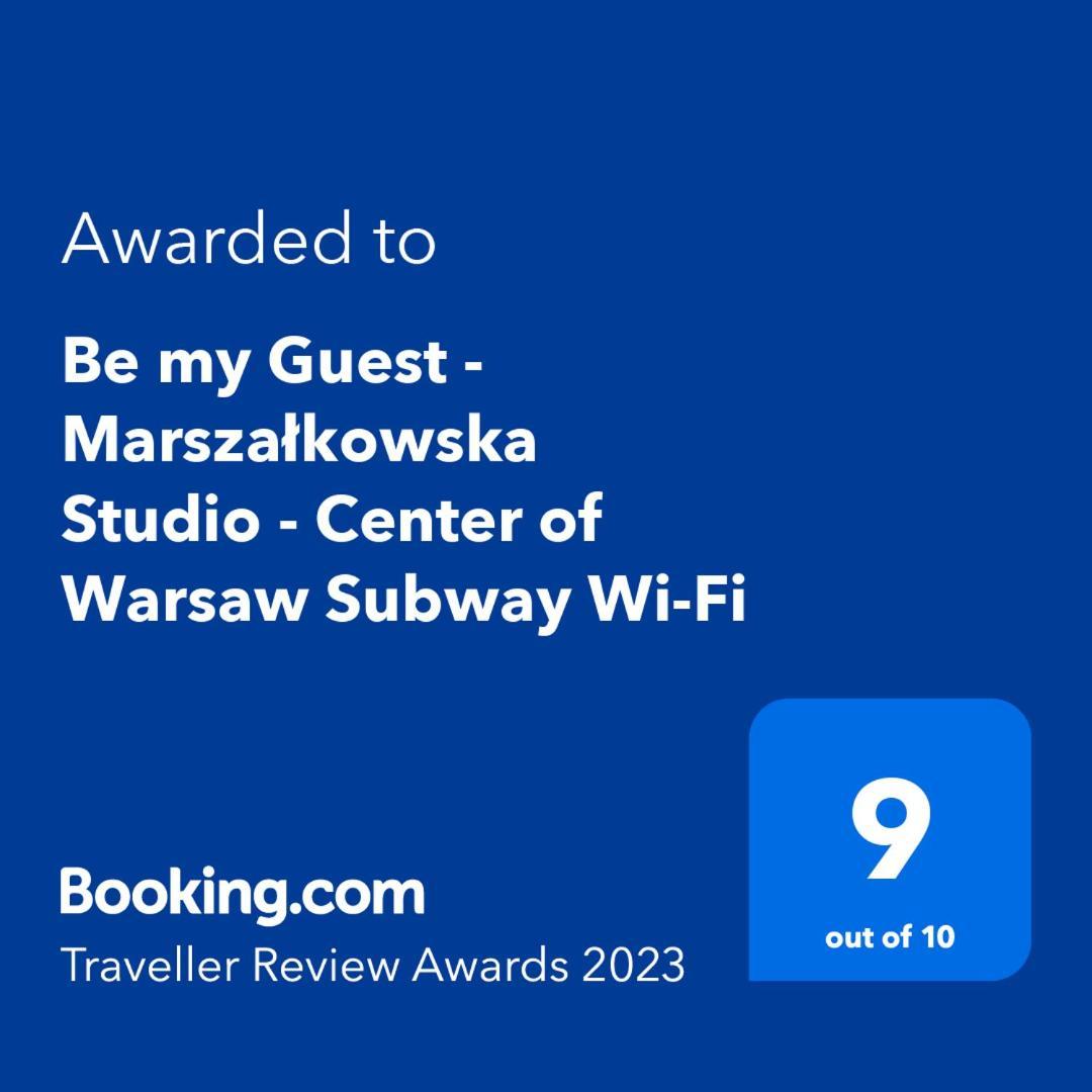 Be My Guest - Marszalkowska Studio - Center Of Warsaw Subway Wi-Fi Breakfast מראה חיצוני תמונה